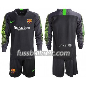 Fußballtrikots FC Barcelona Torwart Kinder Auswärts Trikotsatz 2019-2020 Langarm